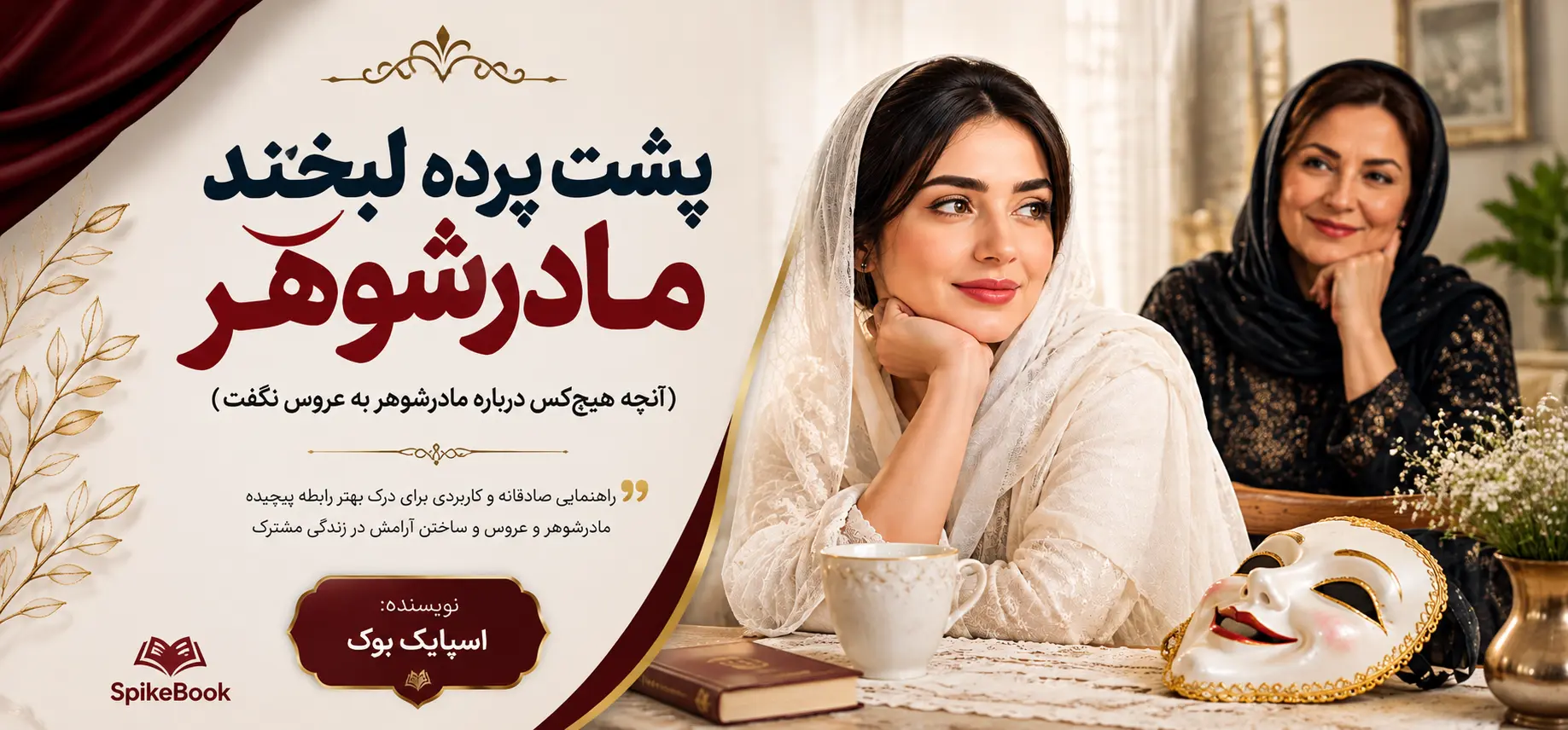 پشت پرده لبخند مادرشوهر  (آنچه هیچ‌کس درباره مادرشوهر به عروس نگفت)
