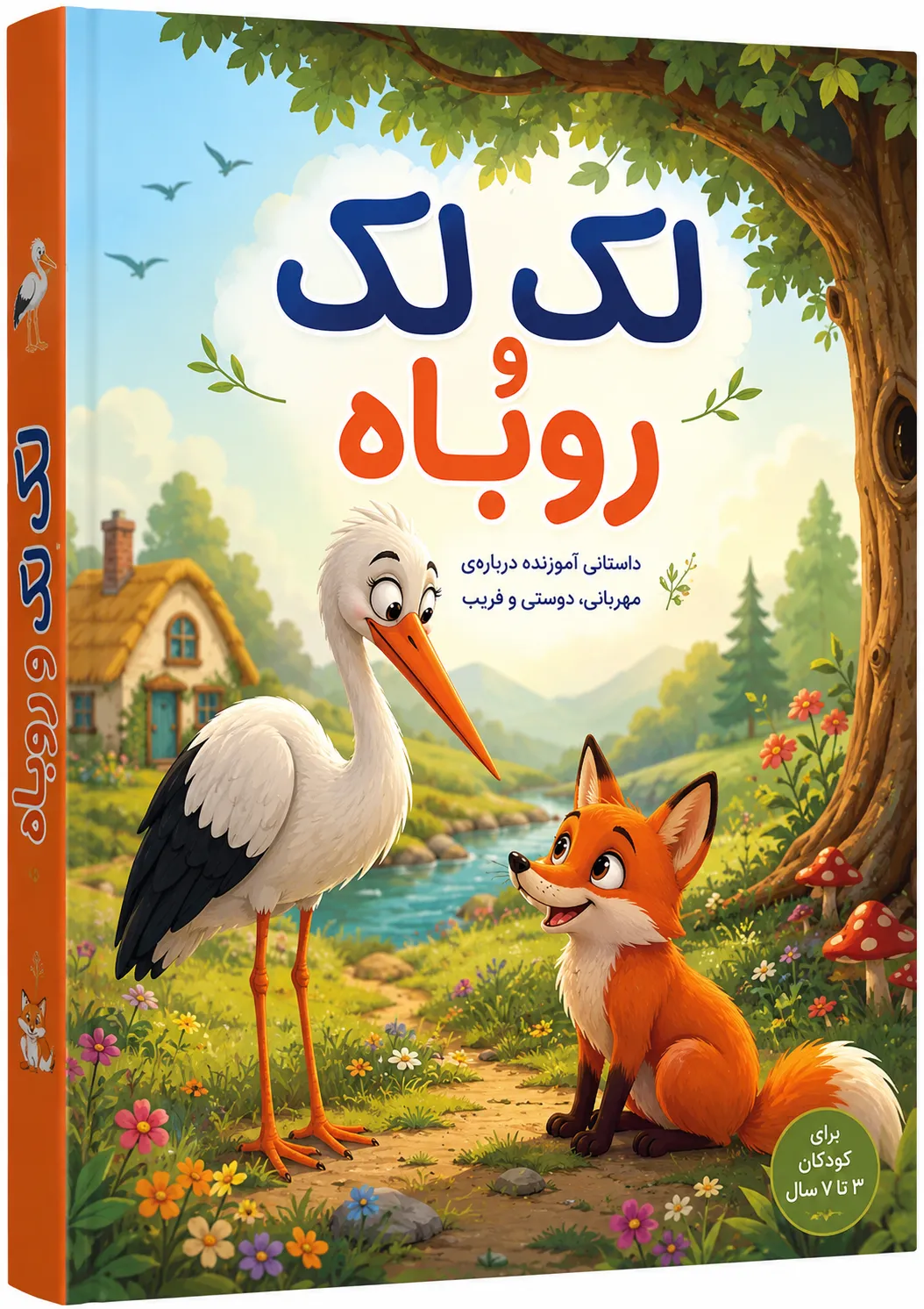 لک‌لک و روباه